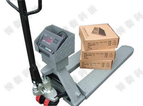 手動叉車秤